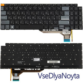 Клавіатури Клавиатуры ^/--/^ Клавиатура для ноутбука ASUS (M /--/ 3500 series), rus, silver, без фрейма, подсветка клавиш ^_^^^ Клавіатура для ноутбука ASUS (M /--/ 3500 series), rus, silver, без фрейму, підсвічування клавіш - фото фото фото
