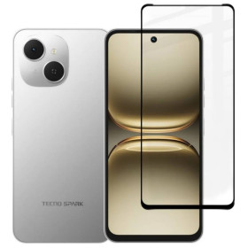 Чохли, бампера Чехлы, бампера ^/--/^ Захисне скло Fiji Premium для Tecno Spark 40 /--/ C (KM /--/ 4 /--/ k) повне проклеювання Anti-Static чорний ^_^^^ Защитное стекло Fiji Premium для Tecno Spark 40 /--/ C (KM /--/ 4 /--/ k) полное проклеивание Anti-Static черный - фото фото фото