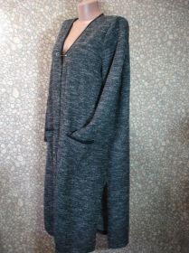 Кардигани Кардиганы ^/--/^ Длинный кардиган с высокими разрезами "MS mode" XXL ^_^^^ Довгий кардіган з високими розрізами "MS mode" XXL - фото фото фото