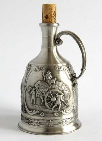 Кухонне начиння, посуд, столове срібло Кухонная утварь, посуда, столовое серебро ^/--/^ Антикварний олов&amp;apos;яний графин Zinn /--/ 95% SKS Germany ^_^^^ Антикварний олов&amp;apos;яний графін Zinn /--/ 95% SKS Germany - фото фото фото