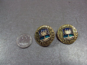 Геральдика Геральдика ^/--/^ знак герб древняя русь тюмень лот 2 шт №3141 ^_^^^ герб древній русь тюмень лот 2 шт No /--/ 3141 - фото фото фото