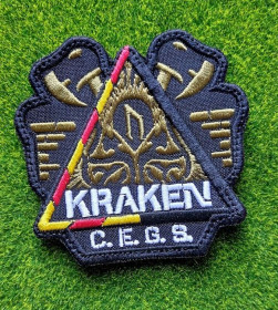 Інше Другое ^/--/^ Шеврон KRAKEN «Кракен»  № 3887 ^_^^^ Шеврон KRAKEN «Кракен» No 3887 - фото фото фото