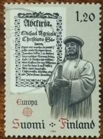 Скандинавія Скандинавия ^/--/^ Финляндия Марки ЕВРОПЫ - Исторические события 1982 ^_^^^ Фінляндія Марки ЄВРОПИ - Історичні події 1982 - фото фото фото