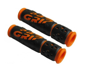 Рулі, виноси, гріпси Рули, выносы, грипсы ^/--/^ Грипси Progrip 953 Gel чорний / жовтогарячий (CC /--/ 95385) ^_^^^ Грипсы Progrip 953 Gel черный / оранжевый (CC /--/ 95385) - фото фото фото