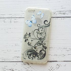 Чохли, бампера Чехлы, бампера ^/--/^ Чохол для iPhone 5, iPhone 5 /--/ S, iPhone SE силіконовий, пластиковий, сірий ^_^^^ Чехол для iPhone 5, iPhone 5 /--/ S, iPhone SE силиконовый, пластиковый, серый - фото фото фото
