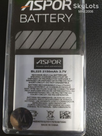 Акумулятори Аккумуляторы ^/--/^ АКБ ASPOR Lenovo BL /--/ 225 S /--/ 580 / A /--/ 785 /--/ E / A /--/ 858 /--/ T 2150 mAh - фото фото фото