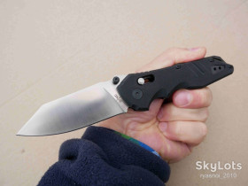 Ножі, мультітули Ножи, мультитулы ^/--/^ S-TEC H /--/ 34, 8 /--/ Cr /--/ 14 /--/ MoV Satin, G /--/ 10 Black, Tactical, EDC, Axis Lock - фото фото фото