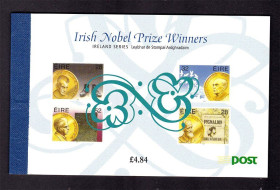Історія та особистості История и личности ^/--/^ Ирландия 1994 г MNH - буклет 8 сканов - ирландские Нобелевсеие лауреаты ^_^^^ Німеччина Ірландія 1994 р MNH - буклет 8 сканів - ірландські Нобелевсеие лауреати - фото фото фото