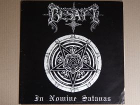 Платівки Пластинки ^/--/^ Besatt ‎– In Nomine Satanas   (Serpens Caput Productions ‎– Holocaust 004, Italy) NM-/M- ^_^^^ Besatt – In Nomine Satanas (Serpens Caput Productions – Holocaust 004, Italy) NM-/M- - фото фото фото