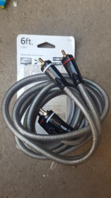Кабелі, адаптери Кабели, адаптеры ^/--/^ 2-RCA to 2-RCA  General Electric Pro Serie 1,8 /--/ m ДОРОГУЩИЙ МЕЖБЛОЧНЫЙ АУДИОКАБЕЛЬ высокого КЛАССА ^_^^^ 2-RCA to 2-RCA General Electric Pro Serie 1,8 /--/ m Дорожній МІЖБЛОЧНИЙ АУДІОКАБЕЛЬ високого КЛАСУ - фото фото фото