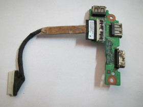 Інші комплектуючі Другие комплектующие ^/--/^ Плата USB+VGA ноутбука Dell Inspiron N /--/ 5010   (48.4 /--/ HH /--/ 03.011) ^_^^^ Плата USB+VGA ноутбука Dell Inspirion N /--/ 5010 (48.4 /--/ H /--/ 03.011) - фото фото фото