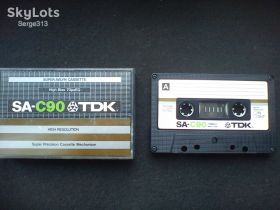 Касети Кассеты ^/--/^ Аудиокассеты TDK SA-C 90 ^_^^^ Аудіокасети TDK SA-C 90 - фото фото фото