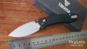 Ножі, мультітули Ножи, мультитулы ^/--/^ TRIVISA Koala-BG, N /--/ 690 Stonewash, G /--/ 10 Black, Ceramic Ball Bearing, Outdoor, EDC, Crossbar Lock - фото фото фото