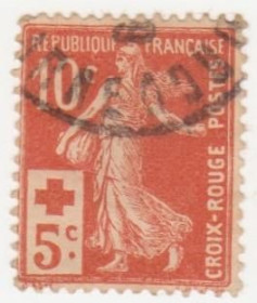 Франція Франция ^/--/^ Франция 1914  г. № 121 гашеная ^_^^^ Франція 1914 р. No 121 гашена - фото фото фото