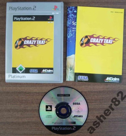 Диски з відеоіграми Диски с видеоиграми ^/--/^ Игра на PS /--/ 2 &amp;quot;Crazy Taxi&amp;quot;        (PAL) ^_^^^ Гра на PS /--/ 2 &amp;quot;Crazy Taxi&amp;quot; (PAL) - фото фото фото