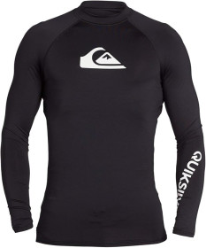 Футболки, майки Футболки, майки ^/--/^ Лот № 15303 Чоловіча футболка Quiksilver  з довгими рукавами, рашгард, для серфінгу р.ХЛ ^_^^^ Лот No 15303 Мужская футболка Quiksilver с длинными рукавами, рашгард, для серфинга р.ХЛ - фото