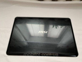 Корпуса Корпуса ^/--/^ Часть корпуса (Крышка матрицы и рамка) с MSI X /--/ 600  (NZ-16464) ^_^^^ Частина корпусу (Кришка матриці і рамка) з MSI X /--/ 600 (NZ-16464) - фото фото фото