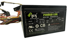 Блоки живлення Блоки питания ^/--/^ Б/У Micro Блок живлення Power Lux PLF-400 / 400 /--/ W / 3×Molex / 2×SATA / 20+4 pin / CPU 4 pin / 80 мм Код.q /--/ 959 - фото фото фото