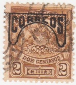 Південна Америка Южная Америка ^/--/^ ЧИЛИ 1904 г.№ 55 гашеная ^_^^^ ЧИЛИ 1904 р. No 55 гашена - фото фото фото