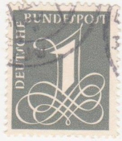 НДР, ФРН ГДР, ФРГ ^/--/^ ФРГ 1955 г. № 116 гашеная ^_^^^ ФРН 1955 р. No 116 гашена - фото фото фото