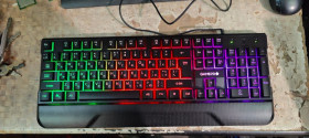 Клавіатури Клавиатуры ^/--/^ Игровая клавиатура с подсветкой RGB GamePro Headshot GK /--/ 398 USB № 24160559 ^_^^^ Ігрова клавіатура з підсвіткою RGB GamePro Headshot GK /--/ 398 USB No 24160559 - фото фото фото
