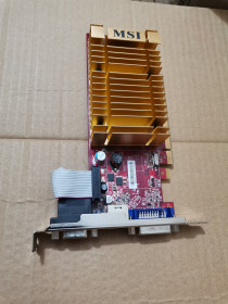 Відеокарти Видеокарты ^/--/^ Видеокарта MSI Radeon HD /--/ 4350 GDDR /--/ 2 PCI Express - фото фото фото