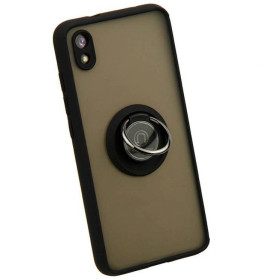 Чохли, бампера Чехлы, бампера ^/--/^ Чохол Fiji Colorframe для Xiaomi Redmi 7 /--/ A матовий бампер з кільцем підставкою Black ^_^^^ Чехол Fiji Colorframe для Xiaomi Redmi 7 /--/ A матовый бампер с кольцом подставкой Black - фото фото фото
