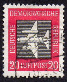 Інші країни Другие страны ^/--/^ НДР 1957 - Авіапошта  (Гб) ^_^^^ ГДР 1957 - Авиапочта (Гб) - фото фото фото