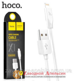 Зарядні пристрої Зарядные устройства ^/--/^ USB кабель lightning Hoco X /--/ 1 iphone 1 /--/ м - фото фото фото