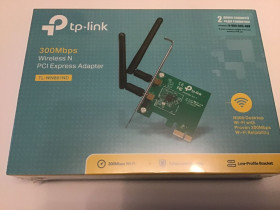 Адаптери Адаптеры ^/--/^ Беспроводной сетевой адаптер TP-Link TL-WN /--/ 881 /--/ ND    (300 /--/ Mbps, PCI-E, 2 съемных антенны). Новый. Оригинал. ^_^^^ Бездротовий мережевий адаптер TP-Link TL-WN /--/ 881 /--/ ND (300 /--/ Mbps, PCI-E, 2 знімних антени). Новий. Оригінал. - фото фото фото