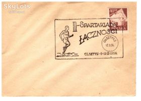 Тематичні колекції Тематические коллекции ^/--/^ Спорт . Польша  1956 г  -  СГ - спартакиада ^_^^^ Польща 1956 р - СГ - спартакіада - фото фото фото