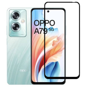 Чохли, бампера Чехлы, бампера ^/--/^ Захисне скло Fiji Premium для Oppo A /--/ 79 5 /--/ G (CPH /--/ 2553 / CPH /--/ 2557) повне проклеювання Anti-Static чорний ^_^^^ Защитное стекло Fiji Premium для Oppo A /--/ 79 5 /--/ G (CPH /--/ 2553/CPH /--/ 2557) полное проклеивание Anti-Static черный - фото фото фото