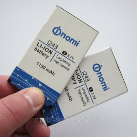 Акумулятори Аккумуляторы ^/--/^ Аккумулятор Nomi i /--/ 243  1150 mAh протестированный, 100 оригинал ^_^^^ Акумулятор Nomi i /--/ 243 1150 mAh протестований, 100 оригінал - фото фото фото