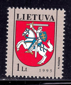 Балтійські країни Балтийские страны ^/--/^ Литва 1995 г  MNH  - геральдика ^_^^^ Литва 1995 MNH - геральдика - фото фото фото