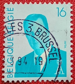 Бенілюкс Бенилюкс ^/--/^ Бельгия 1994 г - Король Альберт II, гаш, 2 шт  (см.фото) ^_^^^ Бельгія 1994 — Король Альберт II, гаш - фото фото фото