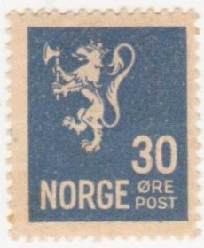 Скандинавія Скандинавия ^/--/^ Норвегия 1927  г.№ 133 * ^_^^^ Норвегія 1927 р. No 133* - фото фото фото