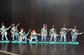 Фігурки, солдатики Фигурки, солдатики ^/--/^ стрелки 95-го полка ITALERI 55-60 /--/ мм цветные ^_^^^ Стрілки 95-го полку ITALERI 55-60 мм кольорові - фото фото фото