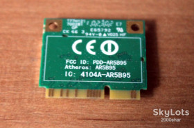 Wi-Fi адаптери Wi-Fi адаптеры ^/--/^ Wi-fi модуль HalfSize Mini pcie Для HP! Qualcomm Atheros AR /--/ 5 /--/ B /--/ 95 ^_^^^ Wi-fi модуль HalfSize Mini pcie для HP! Qualcomm Atheros AR /--/ 5 /--/ B /--/ 95 - фото фото фото