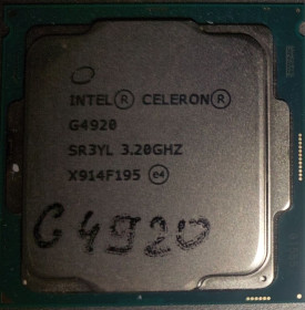Процесори Процессоры ^/--/^ Б/В Процесор Intel Celeron G /--/ 4920 3.2 /--/ GHz Socket 1151 ^_^^^ В Процессор Intel Celeron G /--/ 4920 3.2 /--/ GHz Socket 1151 - фото фото фото