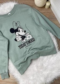Светри Свитера ^/--/^ Новий жіночий світшот george x disney minnie mouse “today’s mood” ^_^^^ Новый женский миршот george x disney minnie mouse "today's mood" - фото фото фото