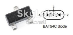 Діоди Диоды ^/--/^ Діод BAT /--/ 54 /--/ A Шотткі 0.2 /--/ А 30 /--/ В SMD SOT-23 ^_^^^ Диод BAT /--/ 54 /--/ A Шоттки 0. 2 /--/ А 30 /--/ В SMD SOT-23 - фото фото фото