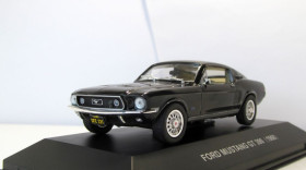 : Закордонні : Зарубежные ^/--/^ Конверсия Black Ford Mustang GT /--/ 390 1968, DiamonD. Перекрас, лак, детализация 1:43 бокс. Форд Мустанг ^_^^^ Конверсія Black Ford Mustang GT /--/ 390 1968, DiamonD Перекрас, лак, деталізація 1:43 бокс. Форд Мустанг - фото фото фото