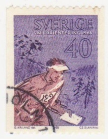 Скандинавія Скандинавия ^/--/^ Швеция 1968 г. № 618 гашеная ^_^^^ Швеція 1968 р. No 618 гашена - фото фото фото