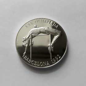 Куба Куба ^/--/^ 10 ПЕСО КУБА 1990 &amp;quot;СПОРТ.ОЛИМПИАДА&amp;quot; состояние PROOF серебро 28/0.925  ОЧЕНЬ РЕДКАЯ!!! ^_^^^ ПЕСО КУБА 1990 &amp;quot;СПОРТ.ОЛІМПІАДА &amp;quot; стан PROOF срібло РІДКА!!! - фото фото фото