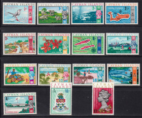 Фауна Фауна ^/--/^ NM Кайманы 1969 г MNH -  флора , флот , личности ^_^^^ NM Каймани 1969 р MNH - флора, флот, особистості - фото фото фото