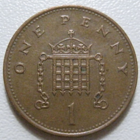 Єлизавета II (після ) Елизавета II (после ) ^/--/^ Велика Британія 1 пенні 1995 року 43109 ^_^^^ Великобритания 1 пенни 1995 года 43109 - фото фото фото
