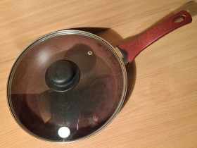 Сковорідки Сковородки ^/--/^ Сковородка с крышкой 27 см ^_^^^ Сковорідка з кришкою 27 см - фото фото фото