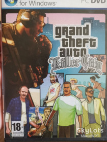 Диски з Іграми та ПЗ Диски с Играми и ПО ^/--/^ DVD гра для ПК PC Gta Killer city ^_^^^ DVD игра для ПК PC Gta Killer city - фото фото фото
