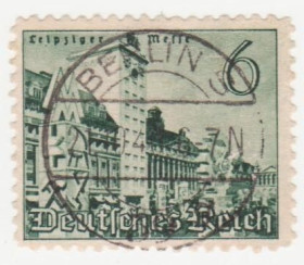Третій Рейх (-) Третий Рейх (-) ^/--/^ Германия   ( Рейх) 1940 г. №  732 гашеная ^_^^^ Німеччина (Рейх) 1940 р. No 732 гашена - фото фото фото