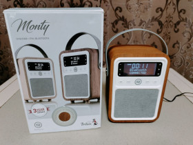 Радіоприймачі Радиоприемники ^/--/^ Цифровое радио с FM, Bluetooth и будильник Monty Нове! ^_^^^ Цифрове радіо з FM, Bluetooth і будильник Monty Нове! - фото фото фото